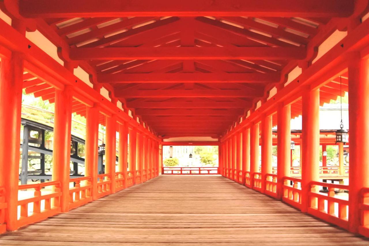 Oyado Tsukiusagi Hatsukaichi Bagian luar foto