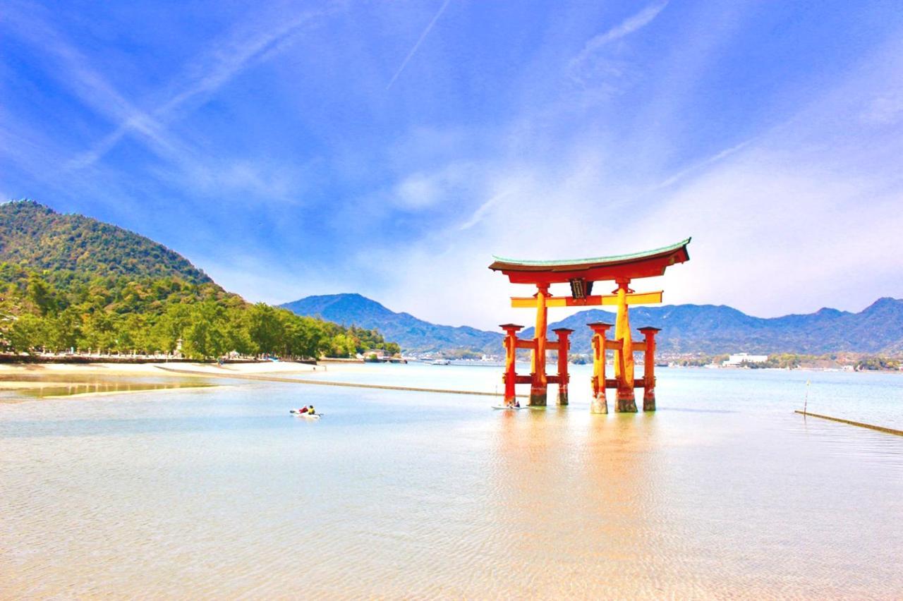 Oyado Tsukiusagi Hatsukaichi Bagian luar foto
